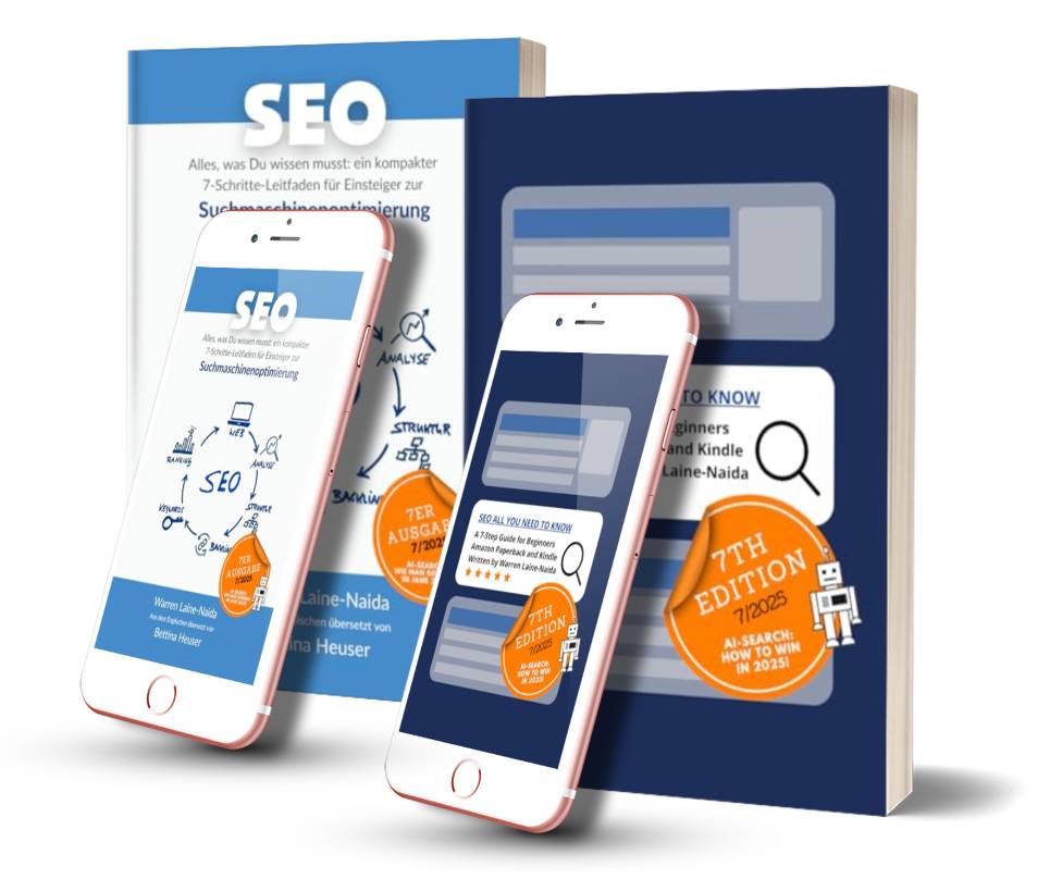 Warren Laine-Naida & Bettina Heuser SEO Paperback and eBook 2025